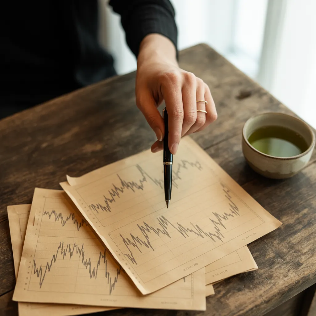 矛盾的趨勢線:有的向上,有的向下,讓人不知道該信哪個方向